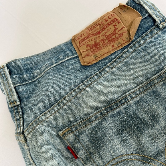 LEVI’S 501 Straight Cut Jeans / Men’s - Picture 4 of 14